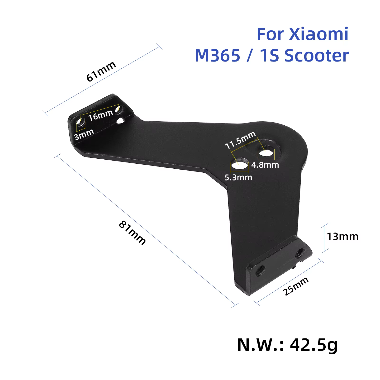Support d'amortisseur de Scooter, pièces de Suspension arrière, accessoires pour Scooter électrique 