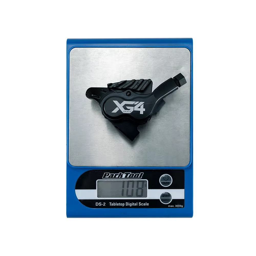 Étrier de frein hydraulique de route ZRACE XG4, étrier à quatre piston à montage plat, plaquettes de