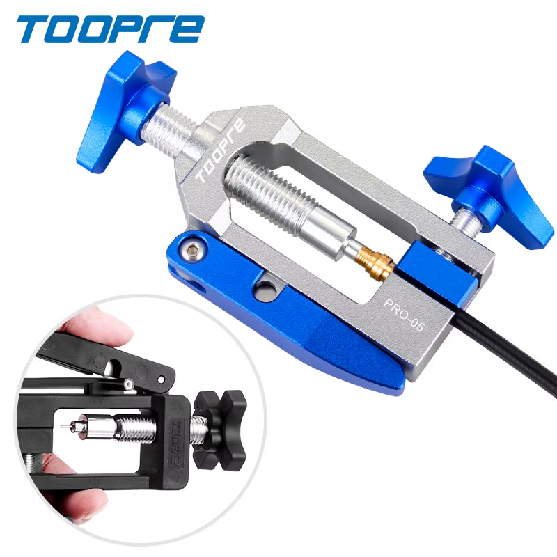 TOOPRE vélo frein à disque hydraulique huile aiguille outils pilote tuyau coupe câble pince Olive co