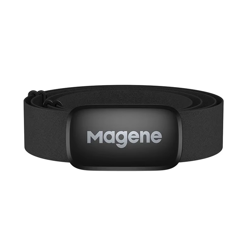 Magene Capteur de Fréquence Cardiaque avec Sangle de Poitrine, Moniteur, Ordinateur, Double Mode ave