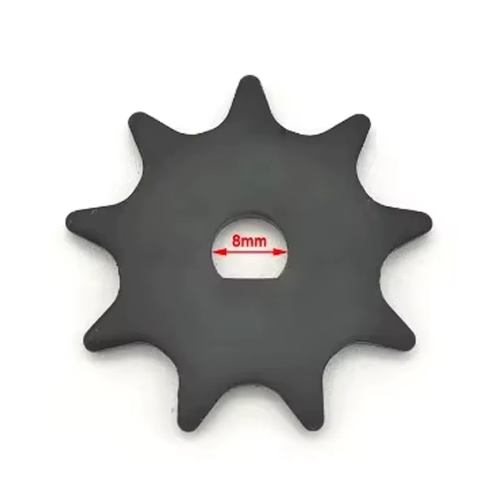 # Pignon de scooter électrique 410 9T pour E300, transmission par chaîne, moteur de vélo électrique 
