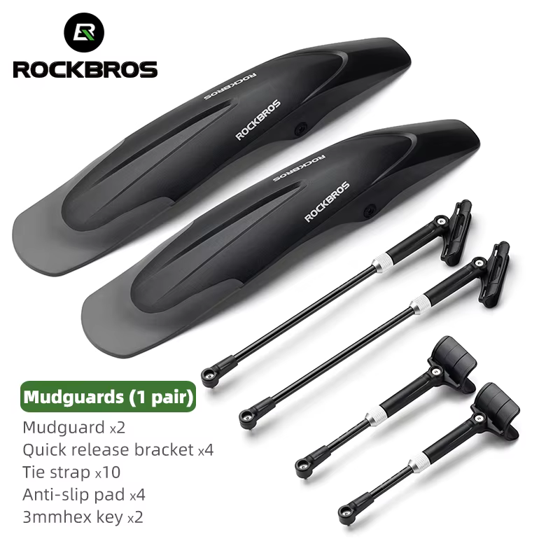 Garde-boue de vélo ROCKBROS garde-boue de roue de pneu avant/arrière garde-boue de vélo élargis et r