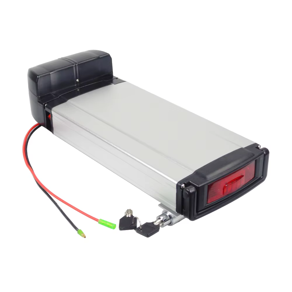 Batterie de support arrière 24V 36V, 10,4 ah, 13ah, 15ah, 17,5 ah, 20ah, 250W, 350W, 500W, pour vélo