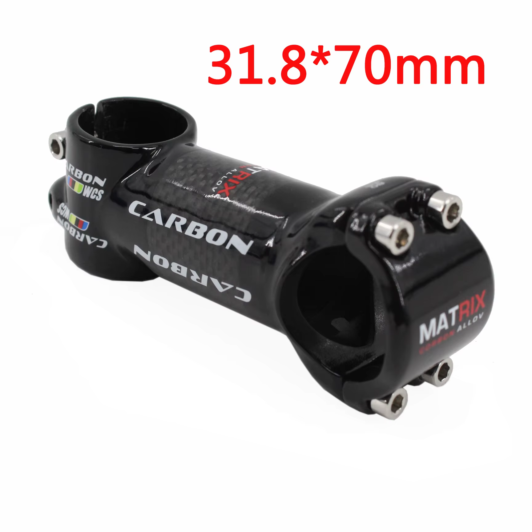 JIT VTT vélo de route en alliage d'aluminium + tige en Fiber de carbone 3k tige de vélo en carbone p
