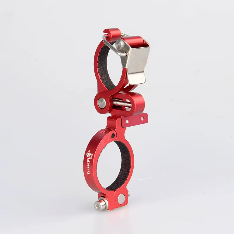 TrustFire HE02 pince de cyclisme pince lampe de poche support de montage universel vélo de montagne