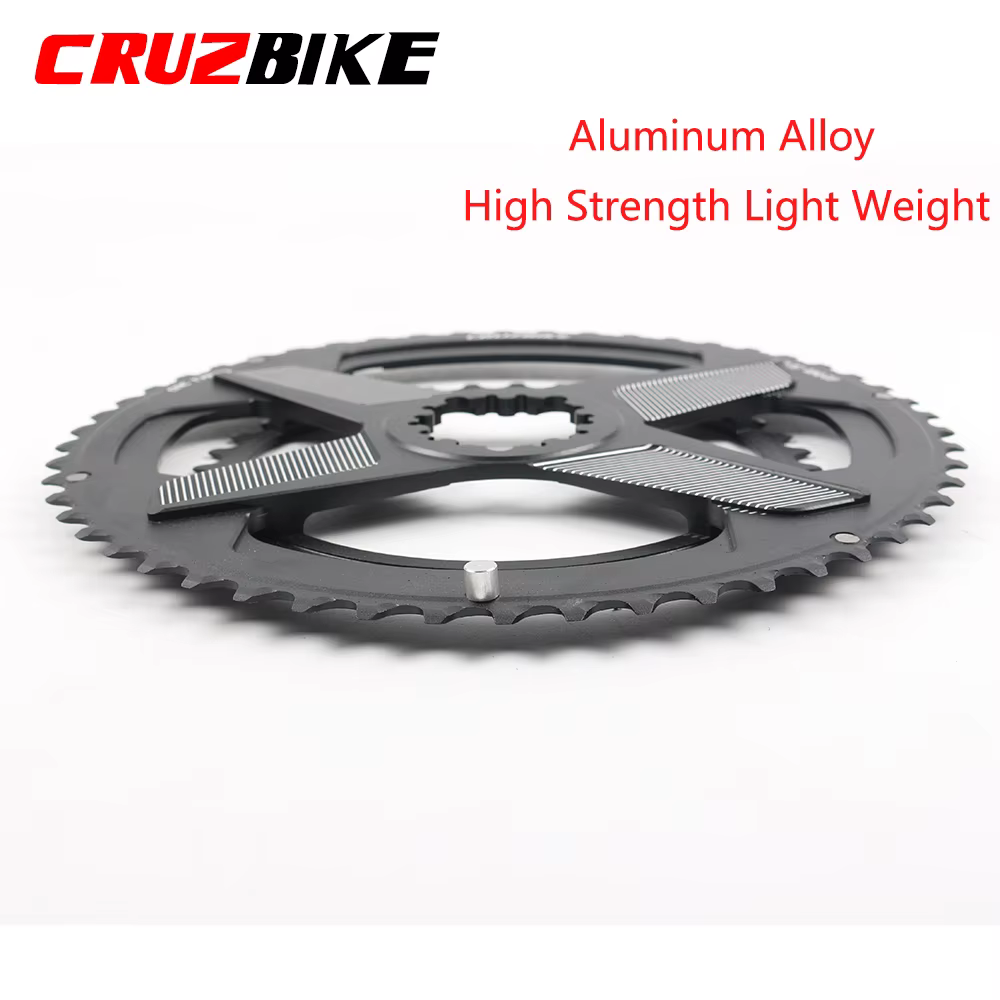 CRMERCEDES-Couronne de vélo à double disque JOWheel, plateau de vélo de route, pédalier à 8 vitesses