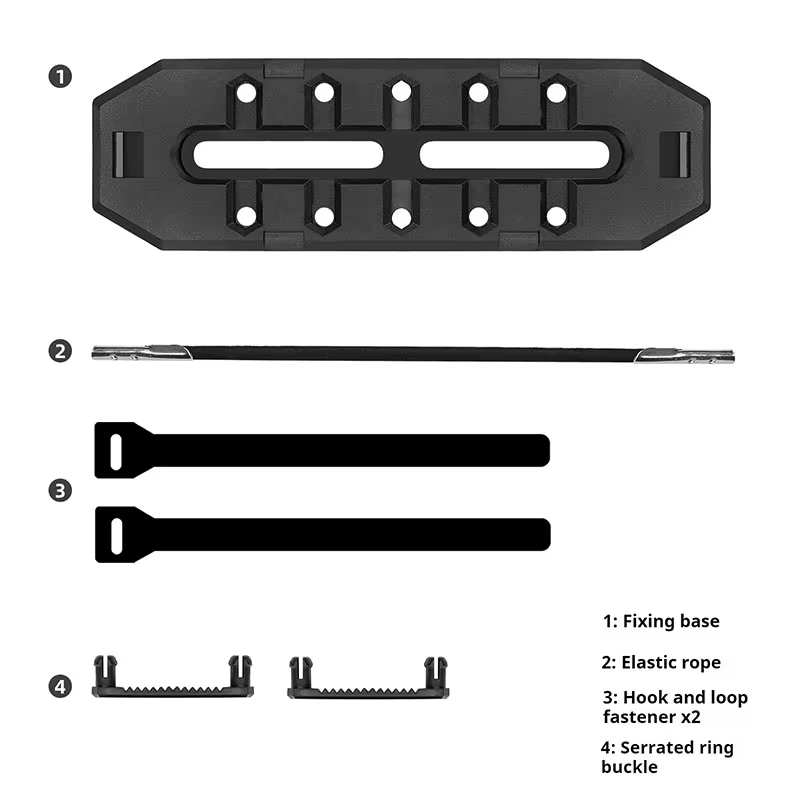 Support de Rangement Portable pour Vélo, Anti-Chute, avec Gel Énergétique, pour Vélo de Route et VTT