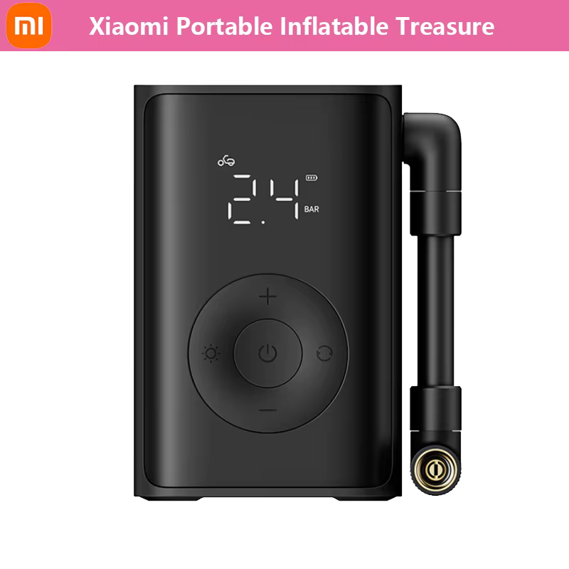 Pompe à air portable Xiaomi Mijia 2000mAh 150psi, compresseur d'air électrique, détection de pressio