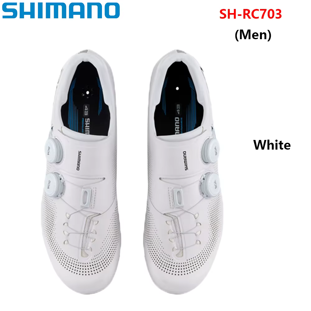 Chaussures de cyclisme sur route SHIMANO SH-RC702 RC703, légères, semelle intermédiaire en carbone,