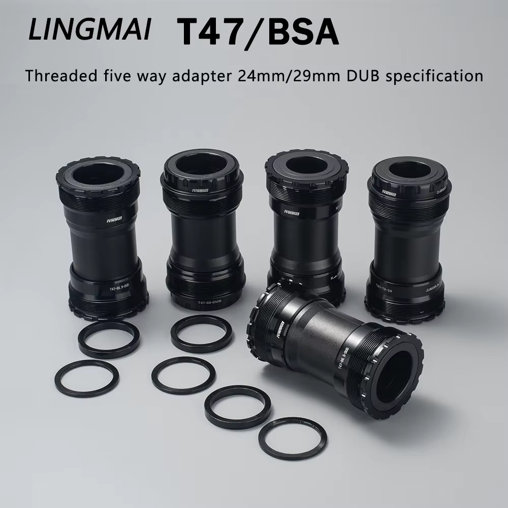 Support de pédalier de vélo, roulement en céramique BB T47, filetage 68mm 73mm 86,5mm Bsa 68mm 73mm 