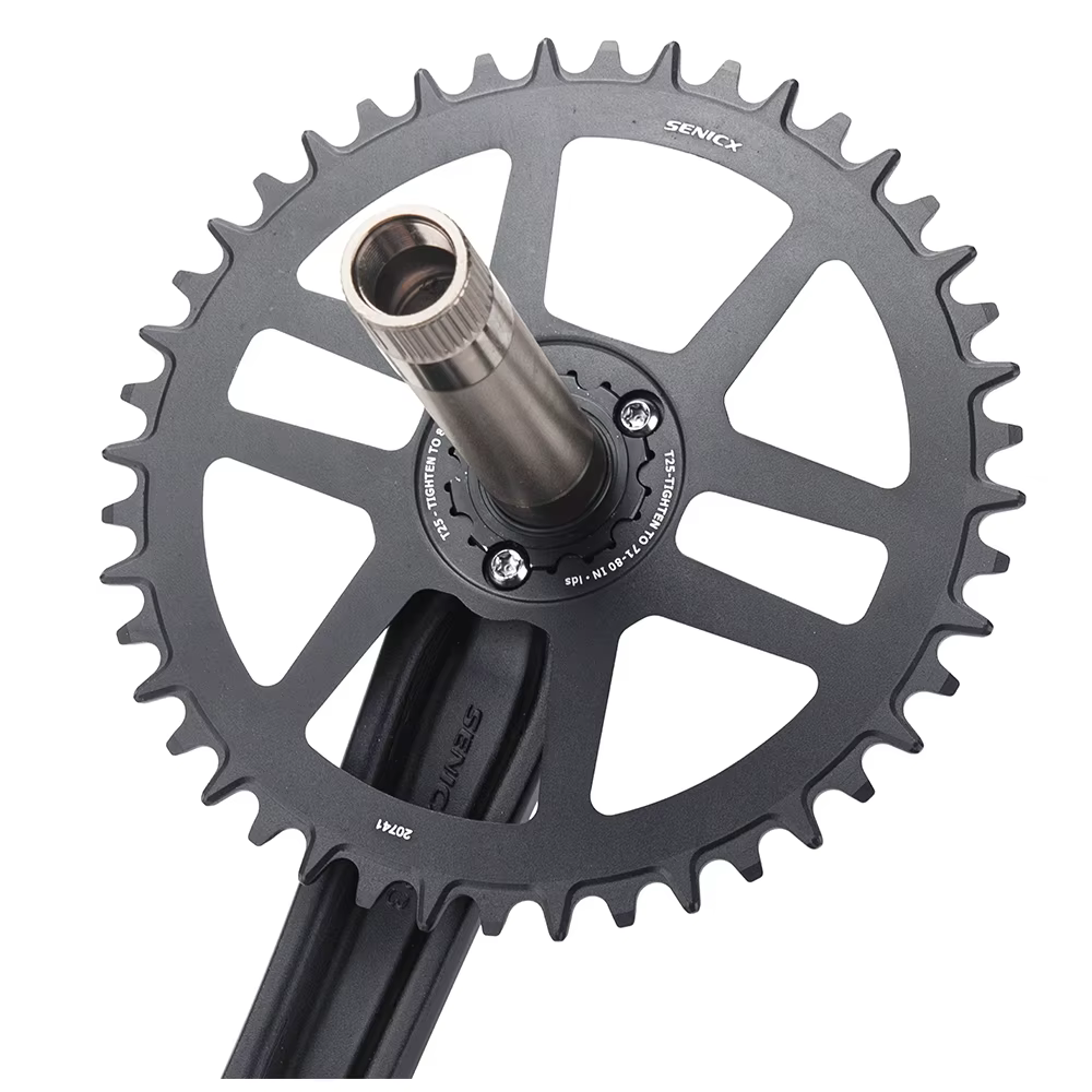 SENICX PR3 pédalier de vélo de gravier 40T/42T/44T plateau 165mm 170mm 175mm manivelle 10/11S vitess