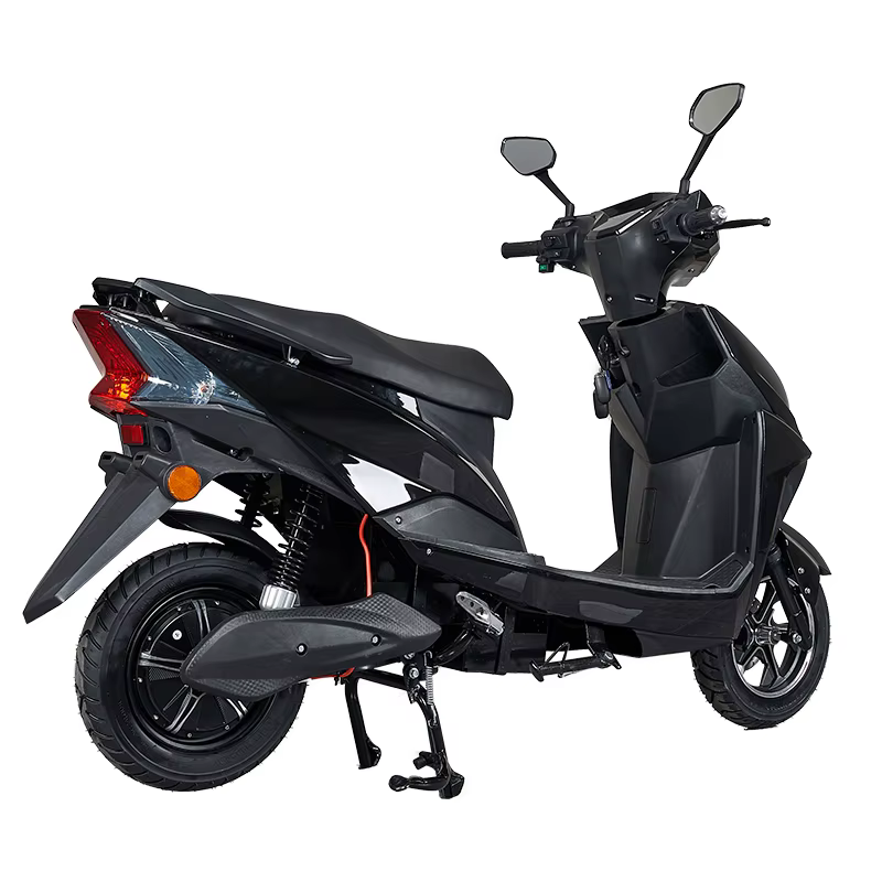 Moped électrique à 2 roues 600W/800W, vitesse 40-50 km/h, autonomie 45-65 km, scooter électrique pou