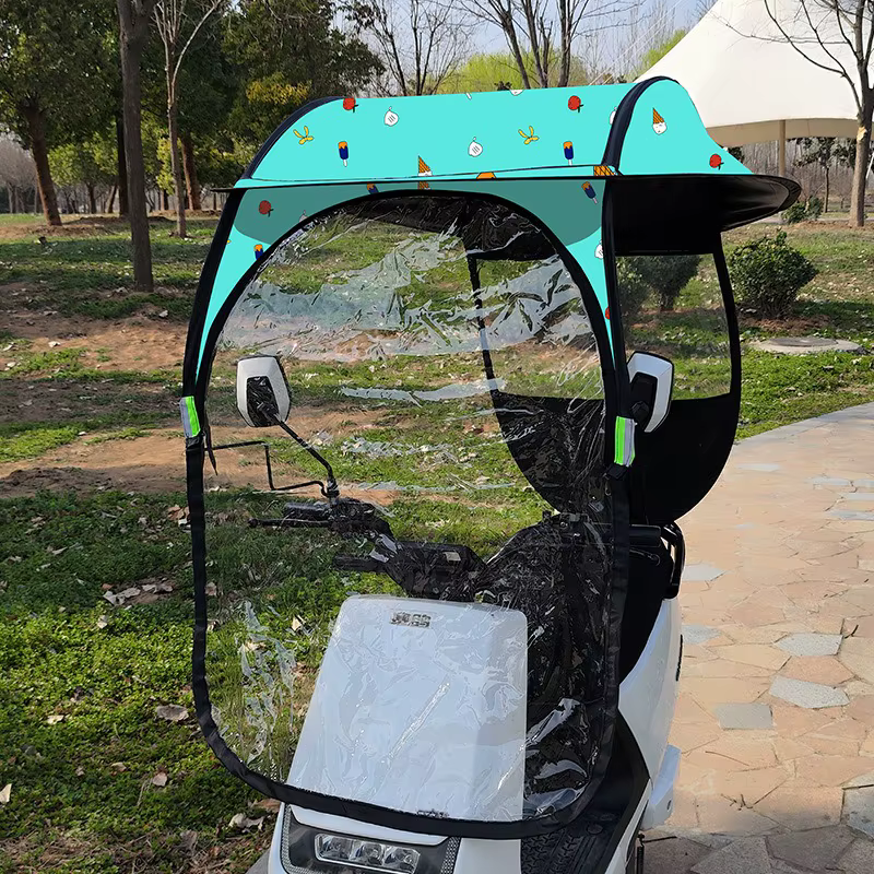 Pare-soleil universel coupe-vent et imperméable pour vélo électrique, trottinette électrique, moto, 
