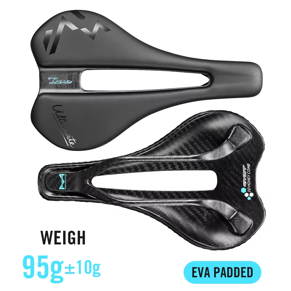 RYET carbone 3D-imprimé vélo selle 7x7 Rail selle hommes femmes Triathlon route vtt montagne gravier