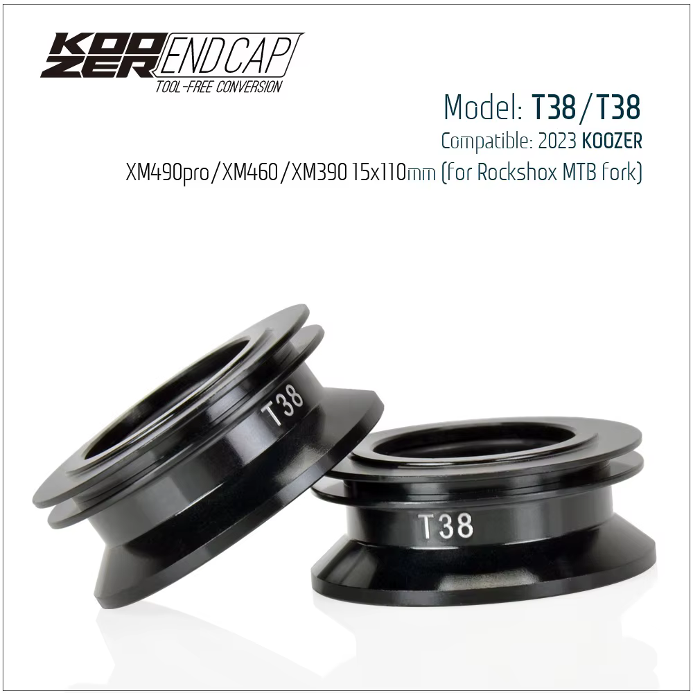 Koozer fourche de vélo 15x110mm moyeux Boost convertit pour fourche Rockshox vélo accessoires de cyc