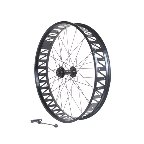 Roue de frein à disque pour vélo de neige, 26x4.0/4.9 pouces, couleur anodisée, jeu de dégagement ra