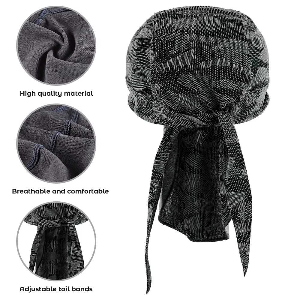 Été séchage rapide cyclisme Pirate chapeau route vélo casquette de course Sport vélo Beanie équitati