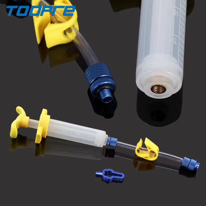 TOOPRE VTT vide pneu auto-remplissage fluide outil d'injection pneu fluides de remplissage seringue 