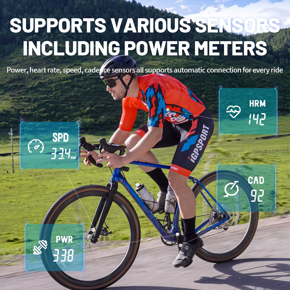 IGPSPORT BSC100S ANT + GPS odomètre vélo ordinateur équitation compteur de vitesse sans fil Support 