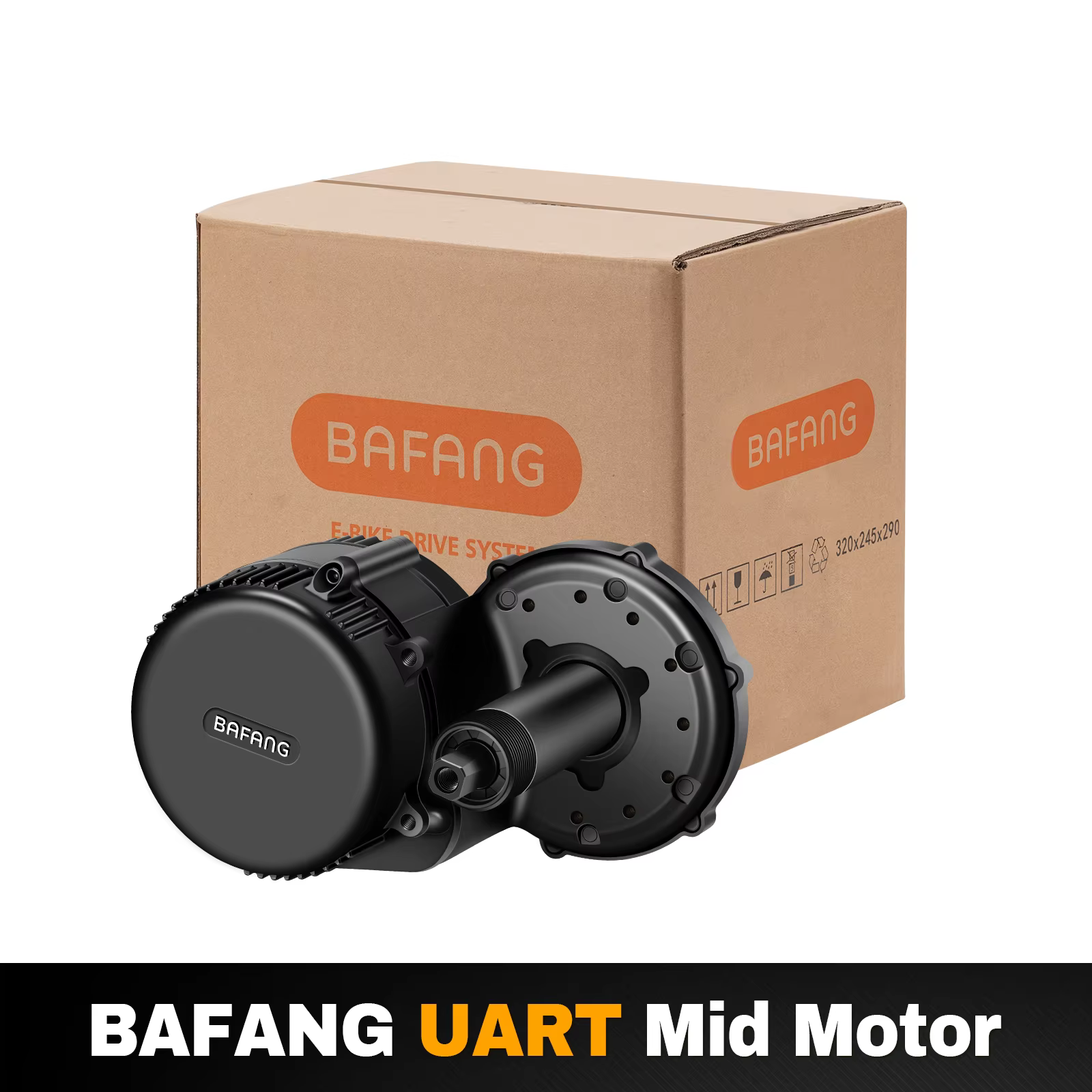 Moteur central Bafang 750W 500W 350W 250W, sans accessoires ni pièces, moteur de vélo électrique uni