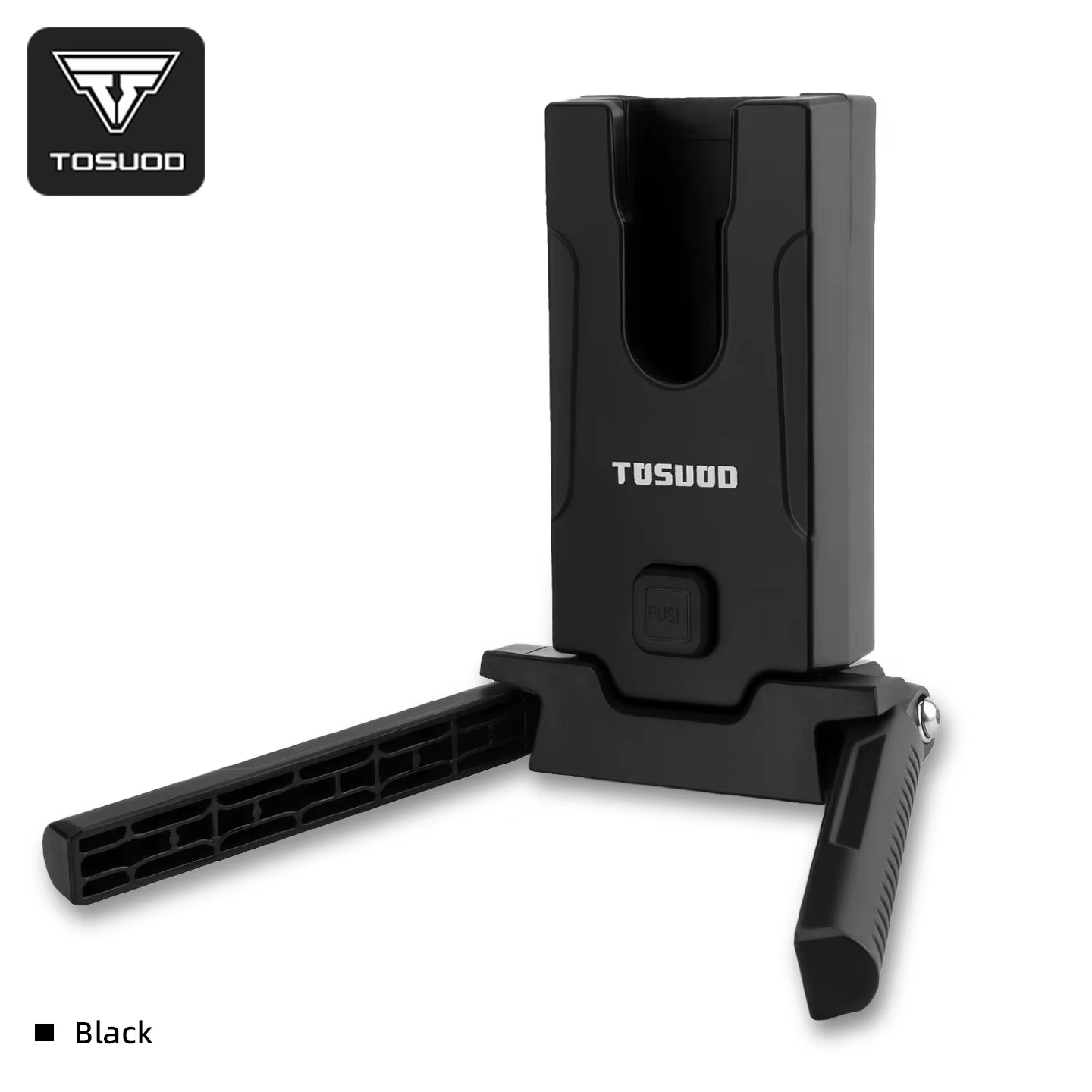 TOSUOD Béquille de vélo réglable et portable, support de stationnement pliable pour VTT et vélo de r