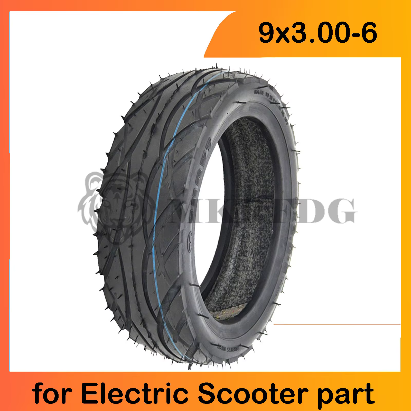 TUOVT 9x3.0-6 pneu sous vide 9 pouces 9x3.00-6 pneu Tubeless pour Scooter électrique, Mini pièces de