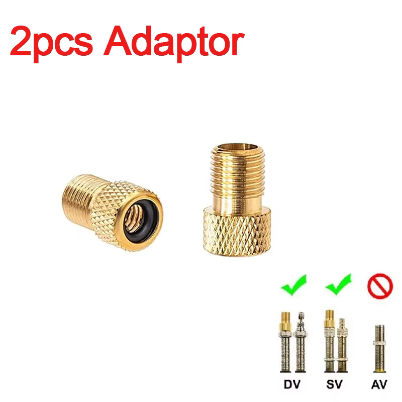 Adaptateur de convertisseur de pompe de Valve de vélo, 2 à 8 pièces, adaptateur de gonflage de buse 