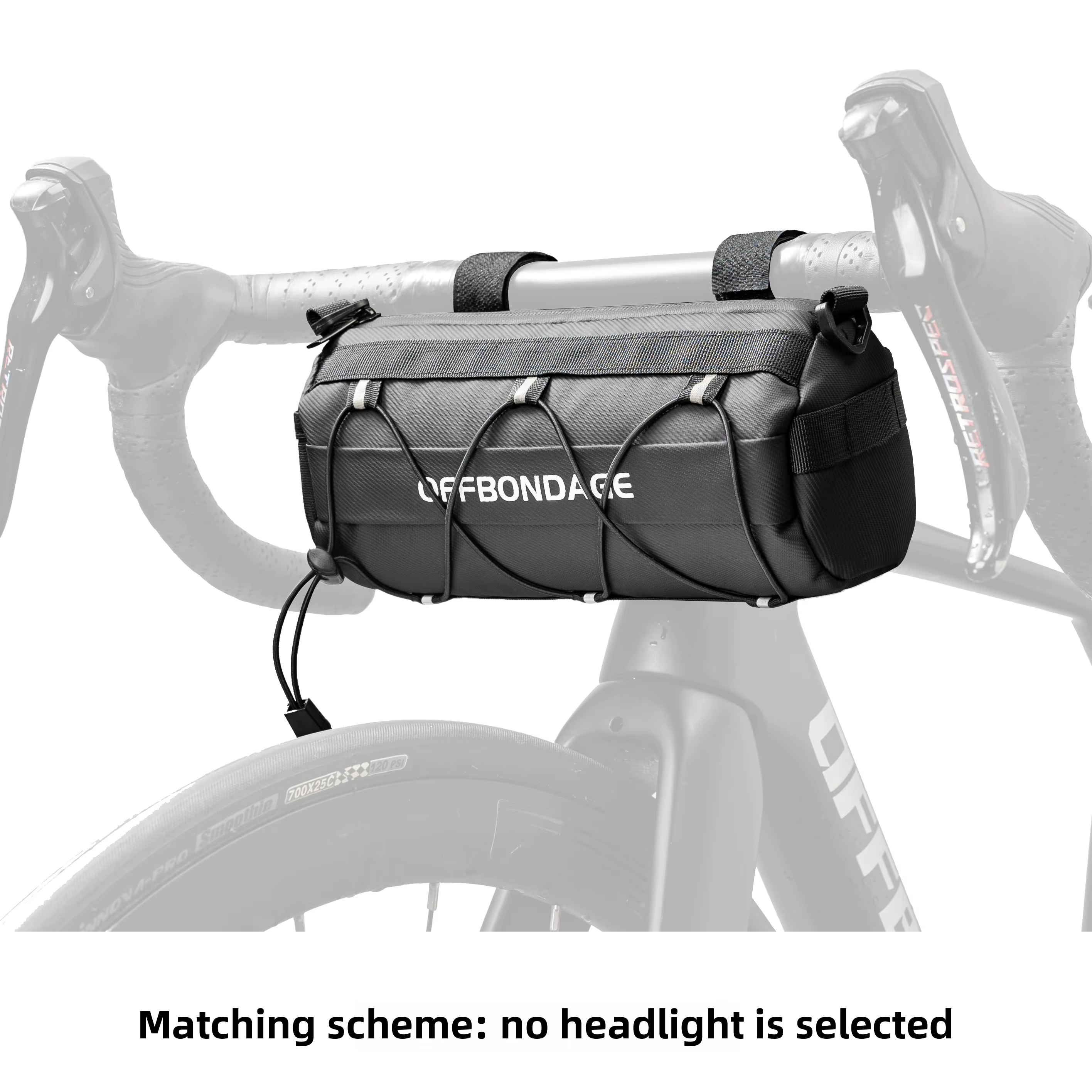 OFFBONDAGE sac de vélo Portable guidon multi-usages grande capacité sac à dos vtt route cyclisme cad