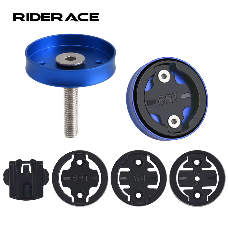Support de téléphone de vélo, support de capuchon supérieur de tige pour Garmin Edge Bryton Cateye v