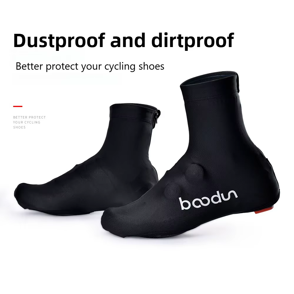 Couvre-chaussures de cyclisme élastique respirant vtt vélo de route couvre-chaussures anti-poussière
