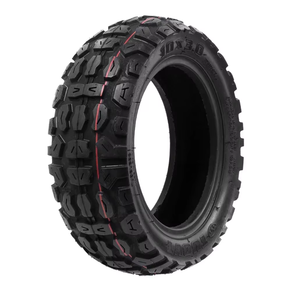 Pneu tout-terrain élargi et amélioré de 10 pouces 10x3.0 pour trottinette électrique tout-terrain, c