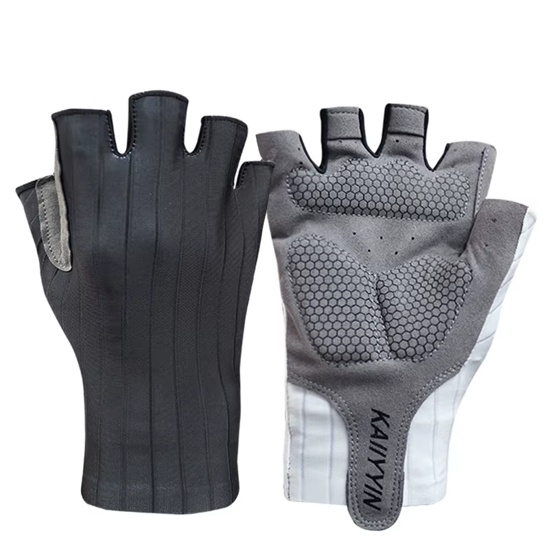 Nouveau Pro Aero Bike Team gants de cyclisme demi doigt en plein air vélo de route Sport gants homme