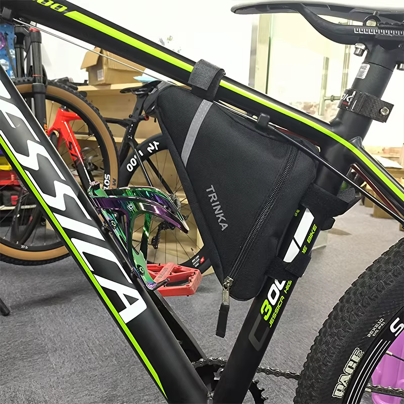 Vélo Triangle Sac Vélo Avant Cadre Guidon Étanche Sacs De Cyclisme Pièces De Vélo