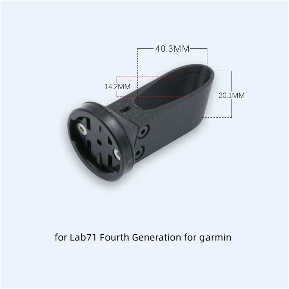 Support de lampe de tige de selle de vélo de route, impression 3D en fibre de carbone pour CANNONDAL