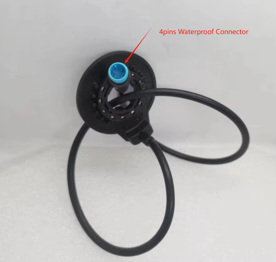 Capteur d'assistance à la pédale (personnalisé) pour vélo électrique, double hauteur, 12 aimants, cô