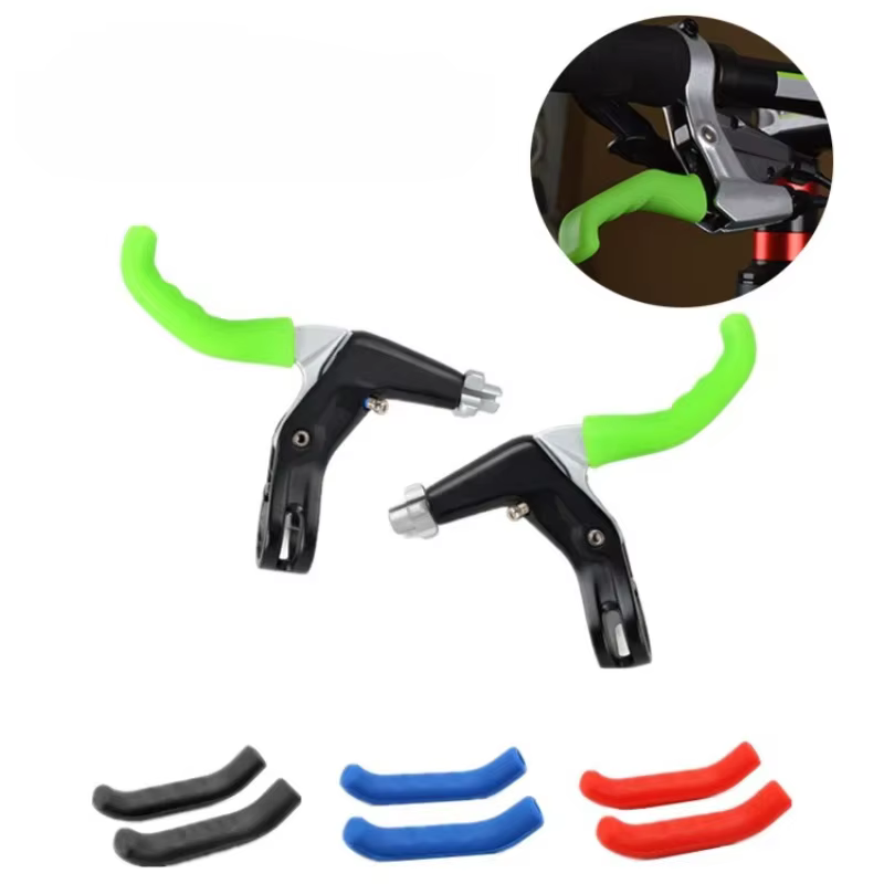 Manchon en silicone pour poignée de frein de vélo de route et VTT, protecteur de levier, accessoires