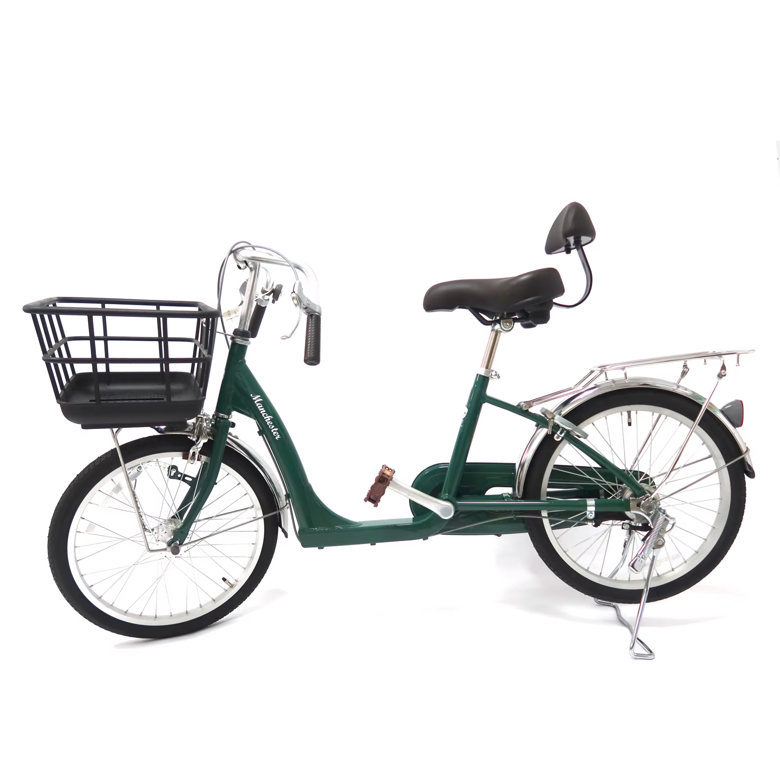Ville récréative e vélo travail mobilité vélo Shopping épicerie avec grand panier avec dossier de si