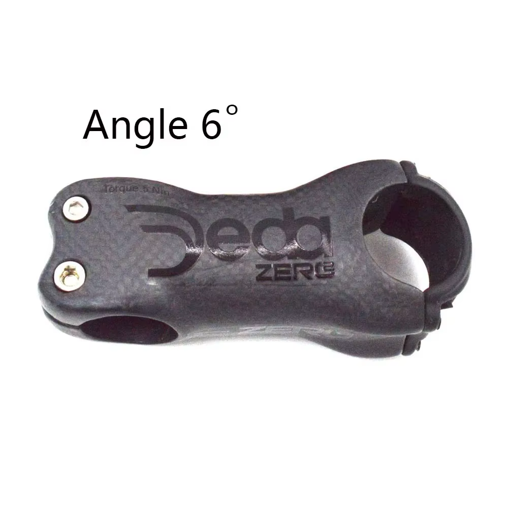 3kcarbon 6 17 Angle route carbone tige de vélo 31.8x60-130mm 6 17 degrés VTT tige en carbone vtt piè