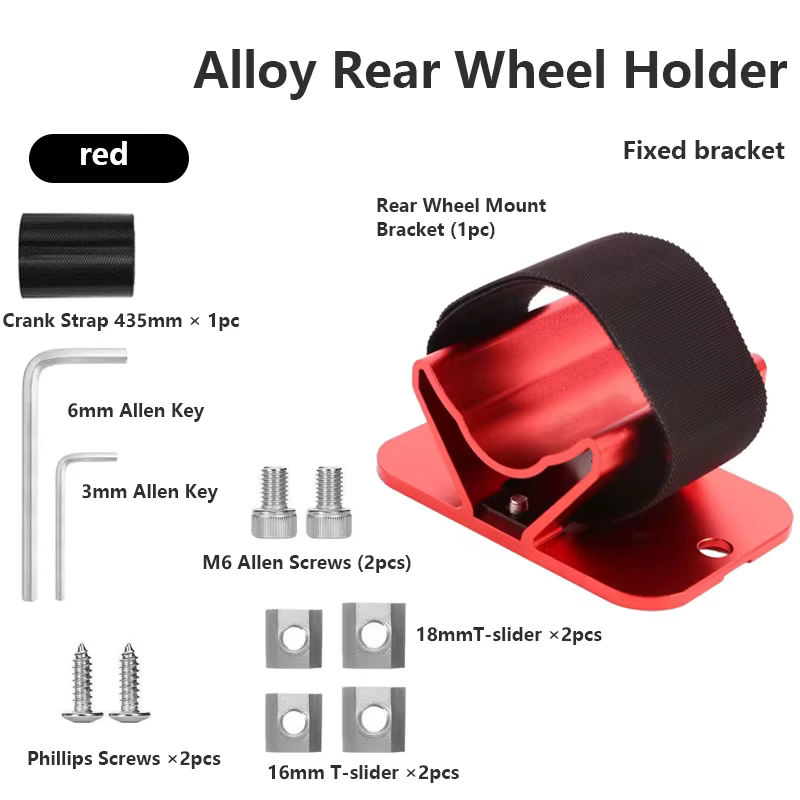 Support de roue arrière de vélo pour toit de voiture, support fixe pour VTT, accessoires de vélo