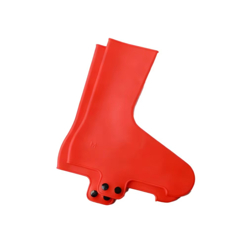 Couvre-chaussures de cyclisme en silicone, haute élasticité, coupe-vent, imperméables, chauds, prote