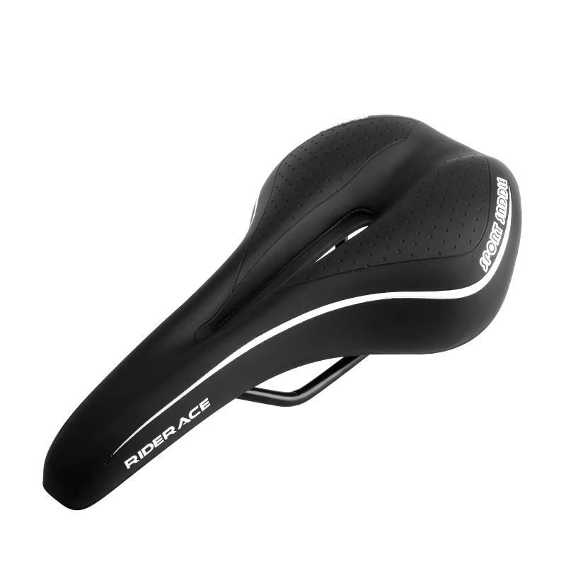 Selle de vélo coussin en Silicone siège de cyclisme Surface en cuir PU rempli de silice Gel TimeTria