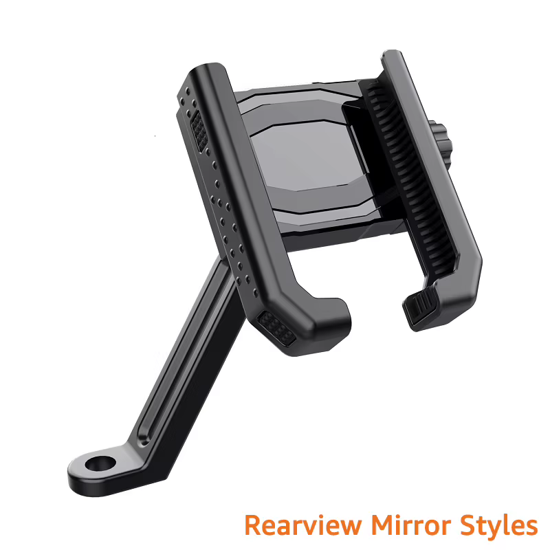 Support de téléphone portable pour guidon de vélo, moto, scooter, rétroviseur, support de téléphone 