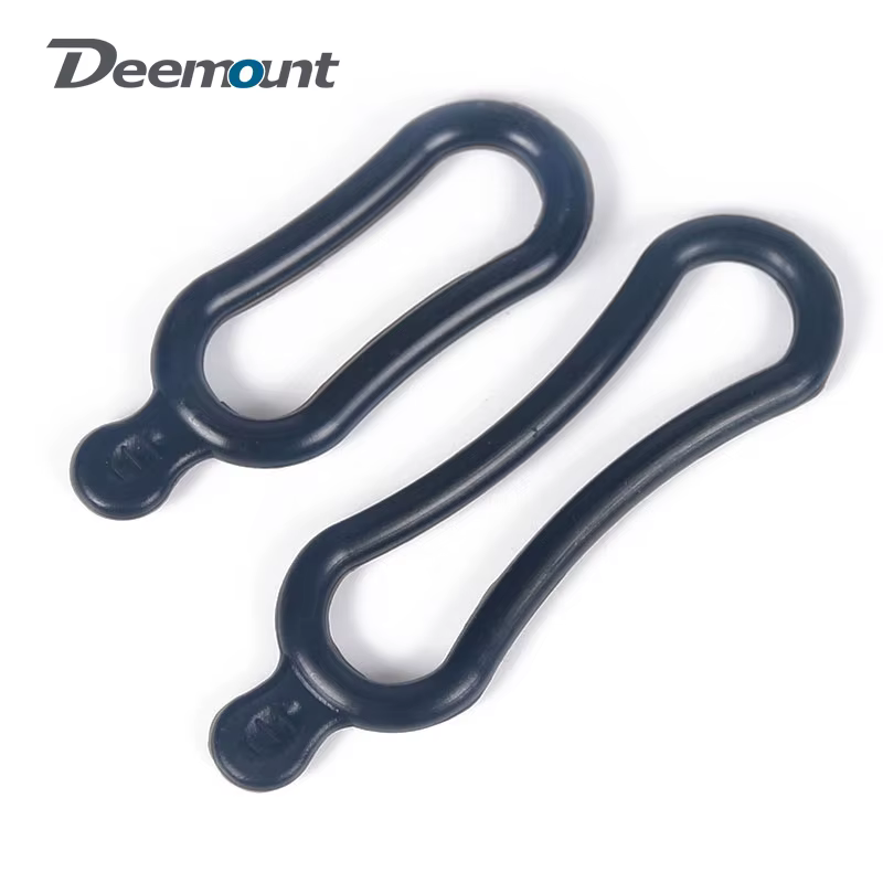 10/5/2 pièces bande de Gel pour phare de vélo lampe arrière guidon poste montage lumière LED support