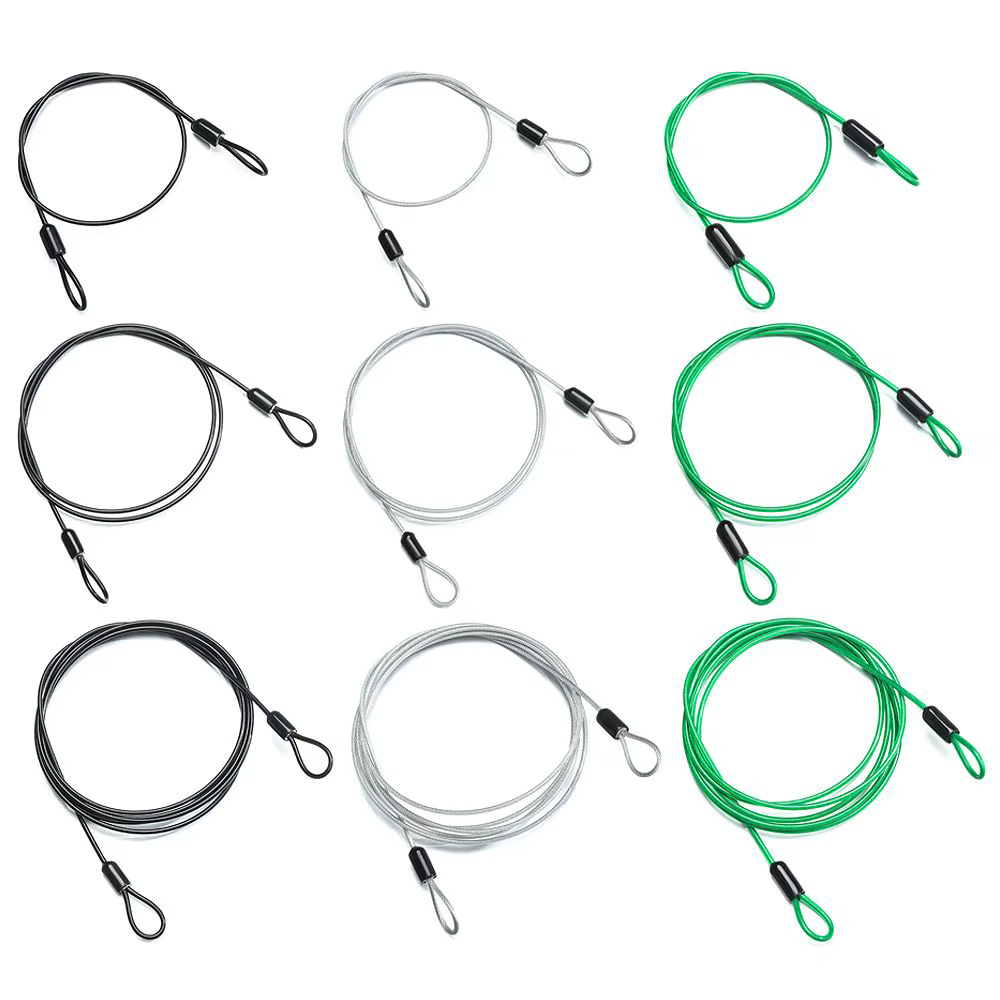 Câble de verrouillage de vélo 0.5/1/2M, solide, en acier, Anti-vol, accessoires de cyclisme