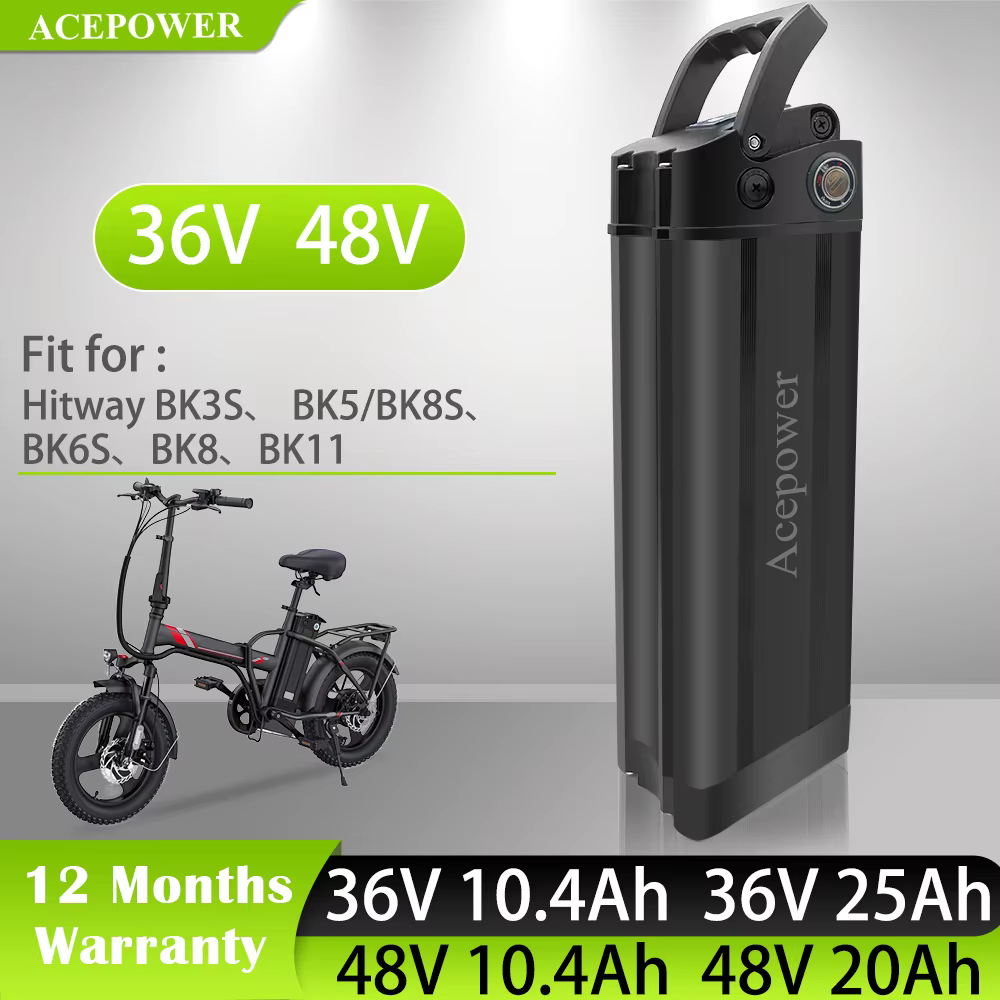 Batterie pour vélo pliant, pour Hitway BK3 BK5 BK6 BK8 BK11 BK37 COLOROrganizations BK6 EBike, 36V 4