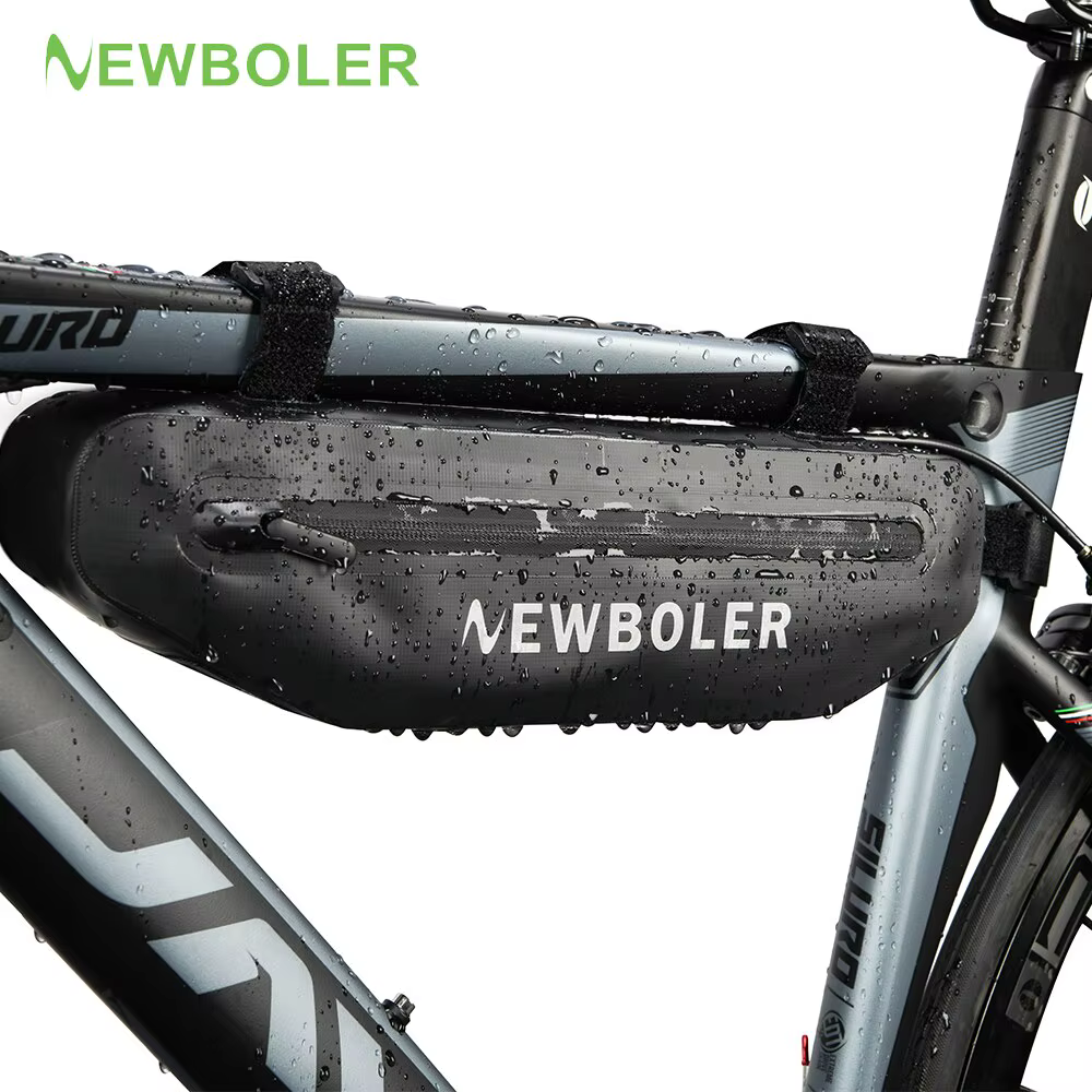 NEWBOLER Sacs De Vélo Vélo Top Tube Avant Cadre Sac Étanche VTT Route Triangle Pannier Dirtresistant