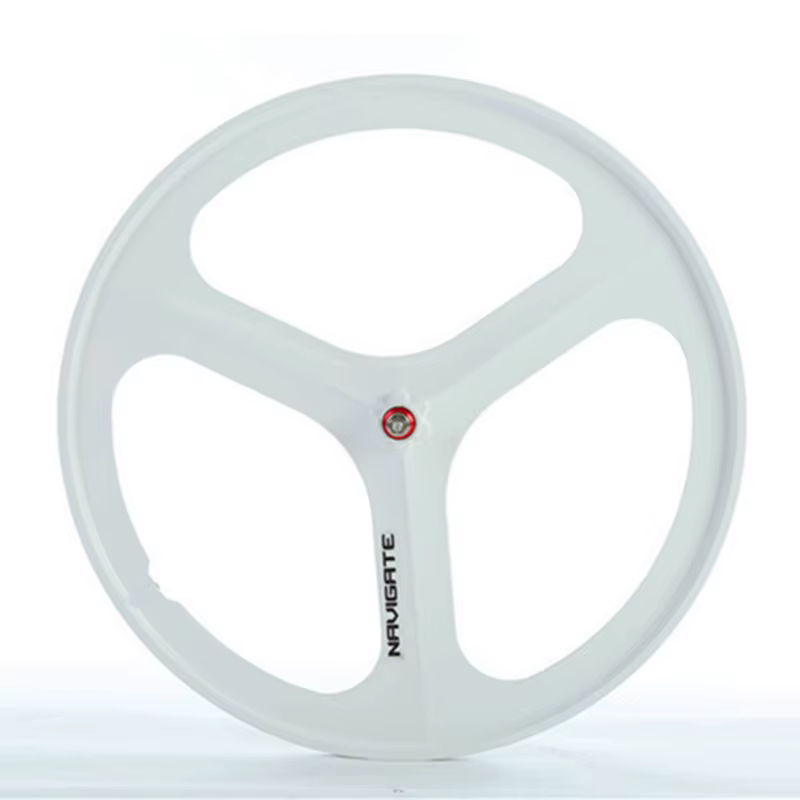 Roues de vélo de route 700C en alliage de magnésium, jante de vélo à pignon fixe blanc, accessoires