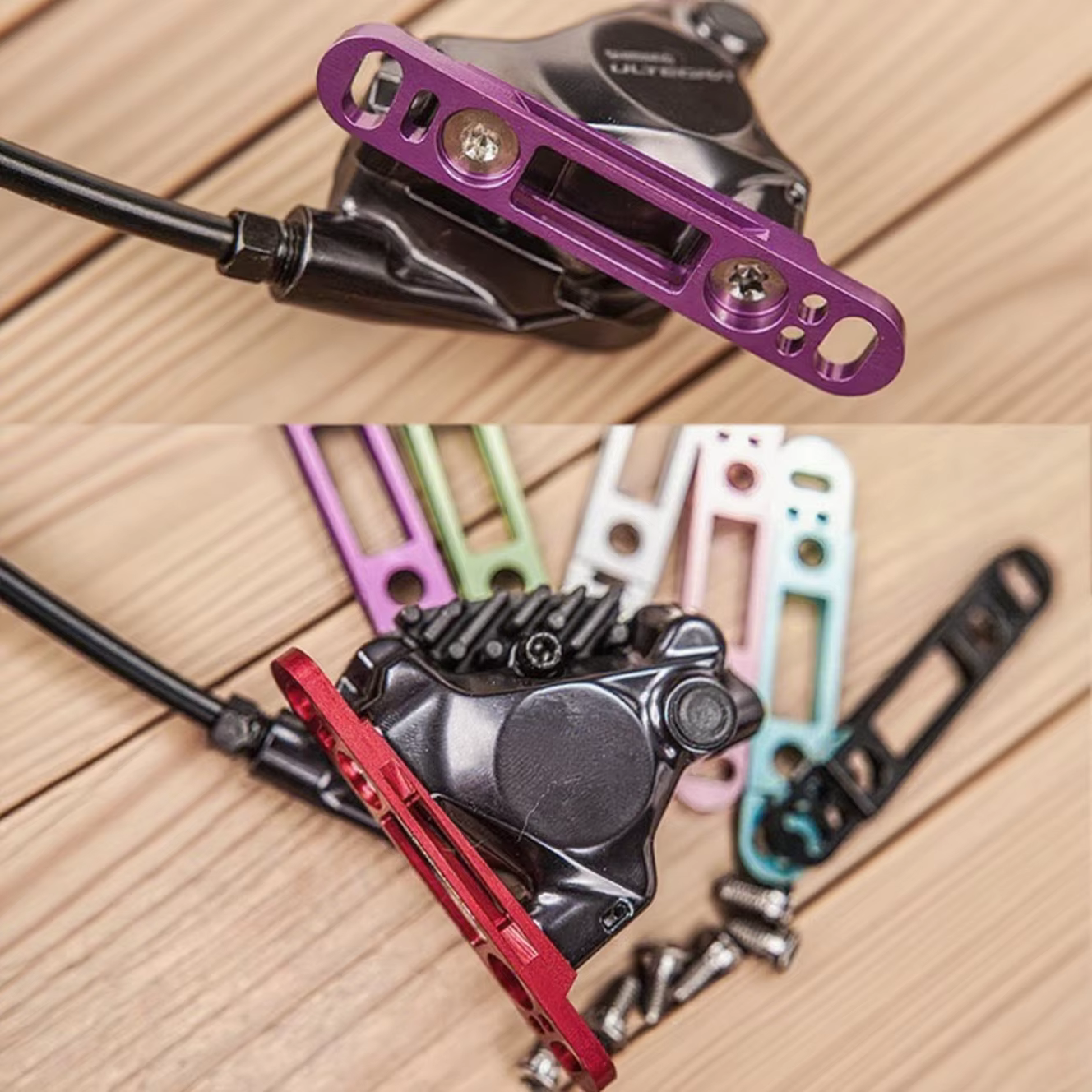 Support de frein à disque de vélo de route ultraléger, convertisseur de 160mm pour frein avant et ar