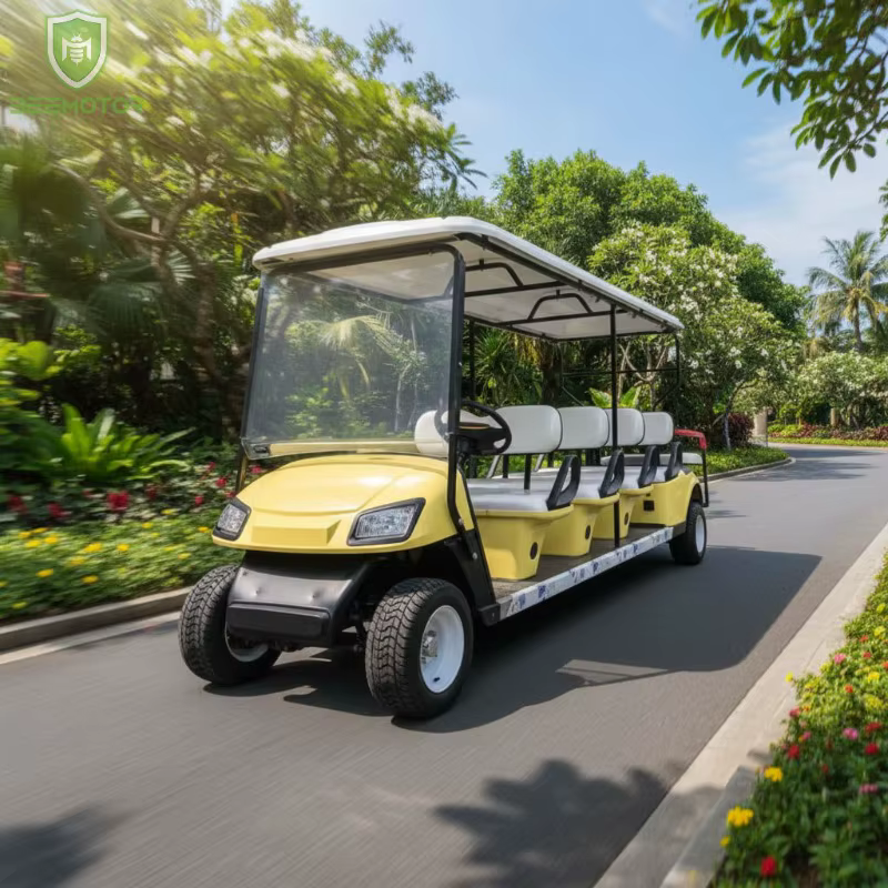 Voiture de golf électrique rétro Airo Beemotr 6 places, 7 kW lithium 72 V, 30-50 km/h, autonomie 90 