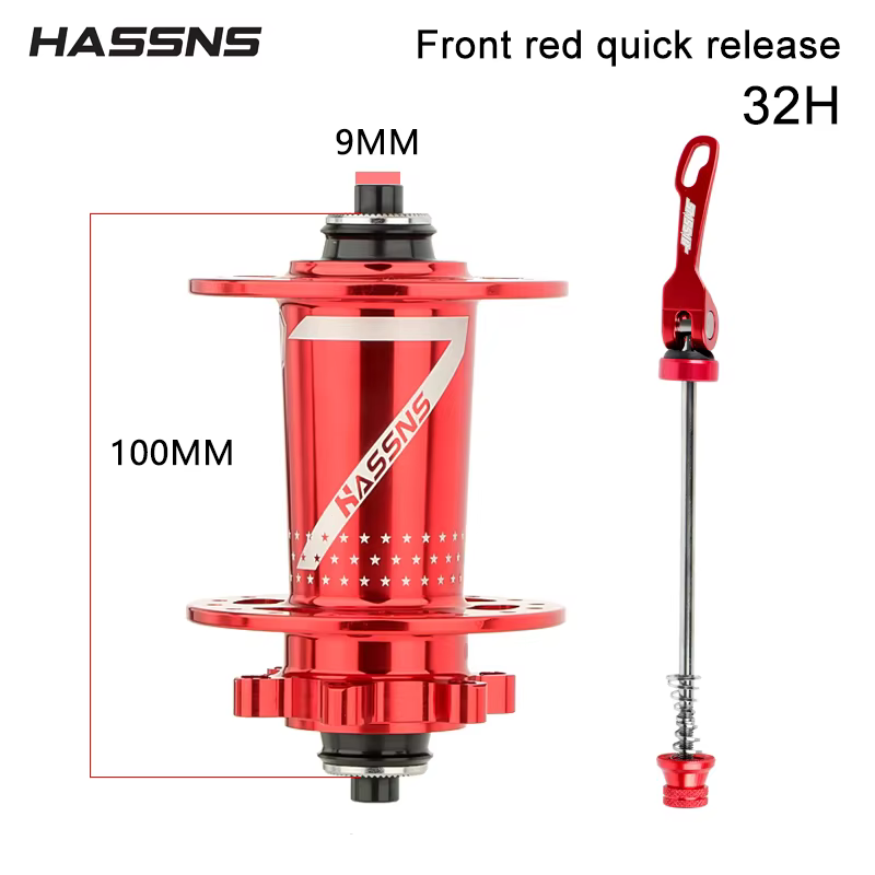 HASSNS PRO7 moyeu vtt 32 24 trous portant VTT moyeu libre moyeu arrière 32h 24h Cube bruyant bagues